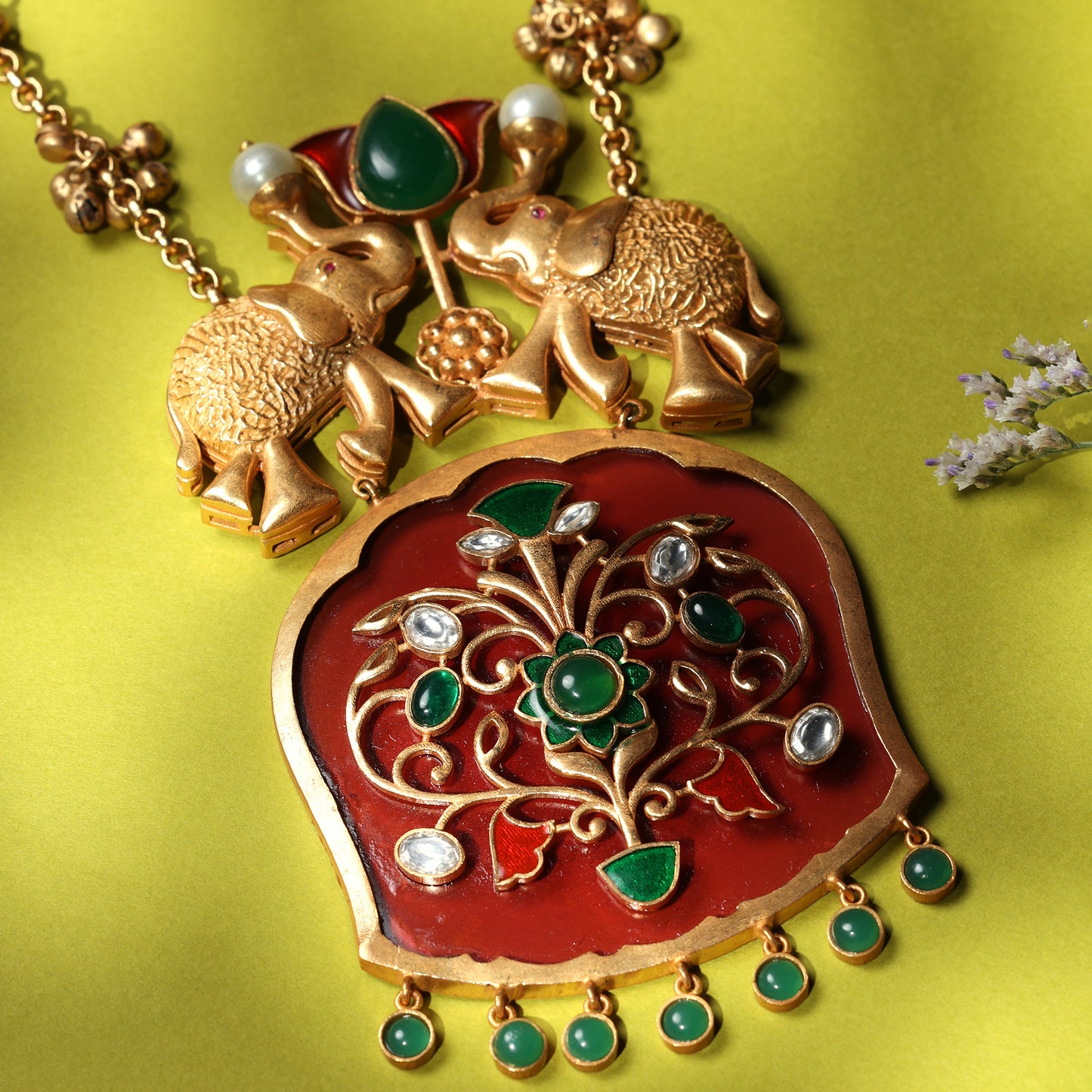 GAJRAAJ KUNDAN MEENAKARI VIRAASAT SET