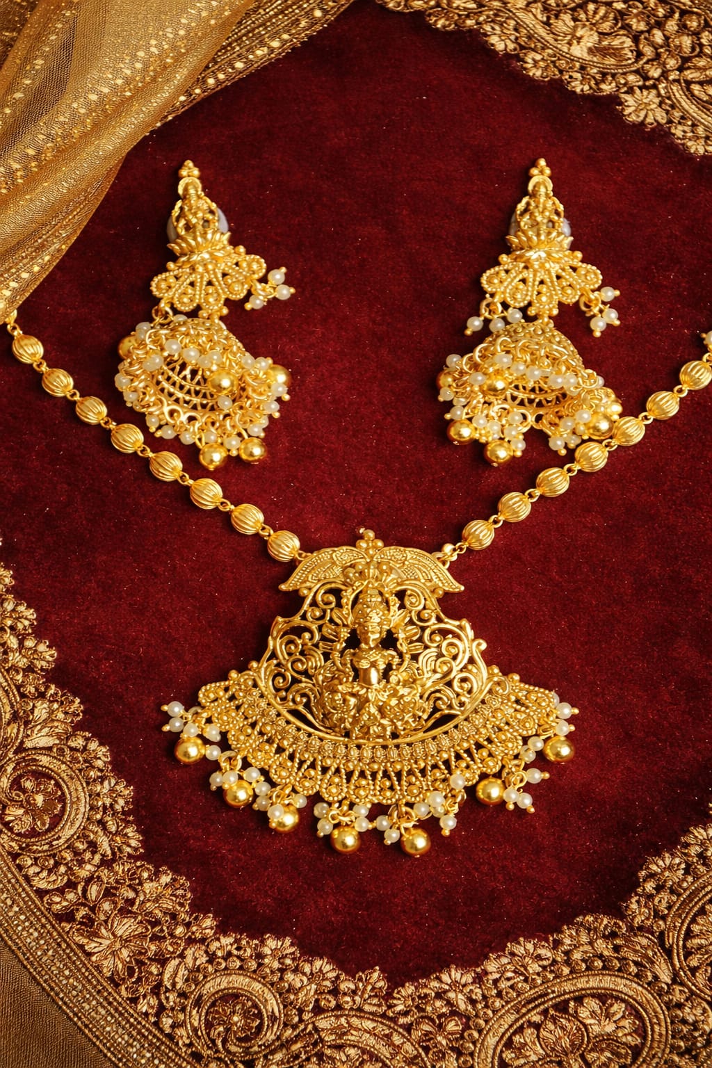 Ananta Padma Temple Necklace