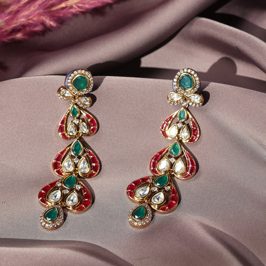 JHARNA LEELA HERITAGE CHANDRIKA EARRINGS