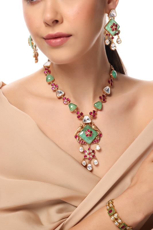 HERITAGE INSPIRED STATEMENT NECKLACE SET