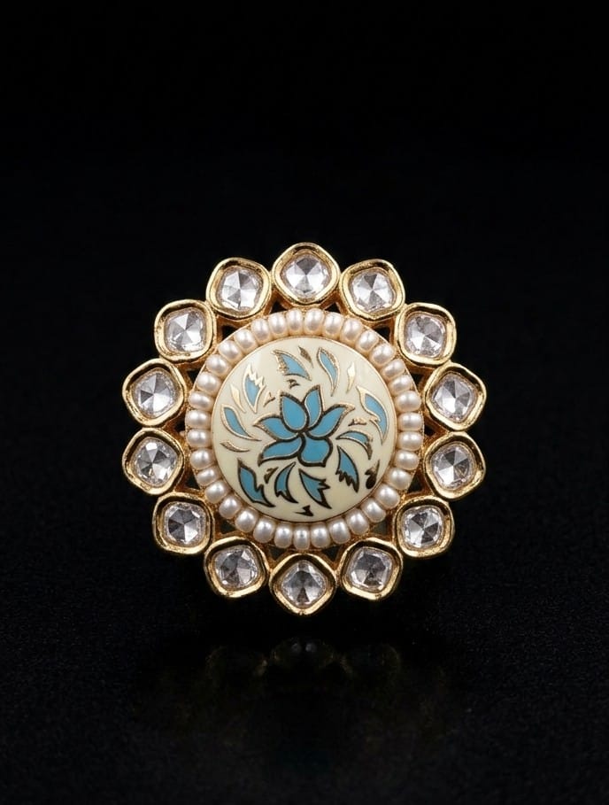 MEHER GULAB KUNDAN RING