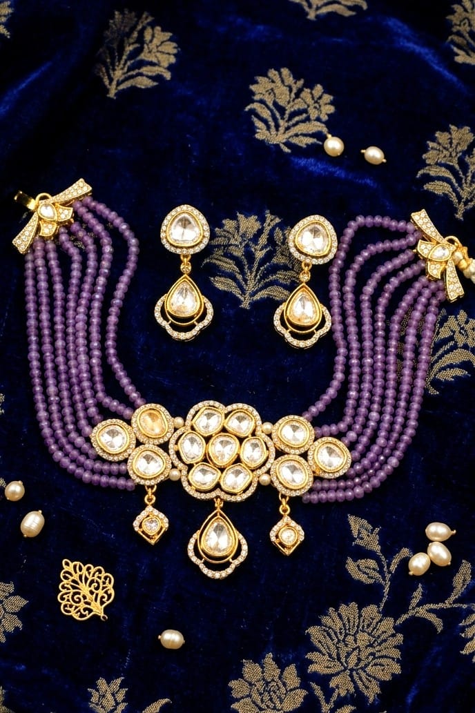 RAJISI MOHINI MOISSANITE CHARM NECKLACE