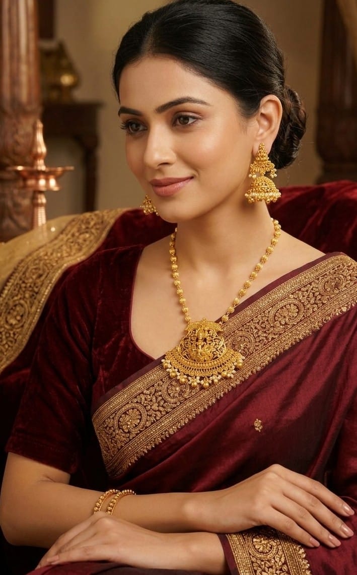 Ananta Padma Temple Necklace