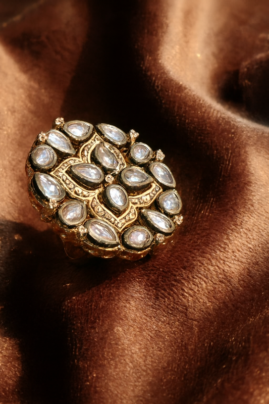 SHUBHRA PUSHP KUNDAN RING