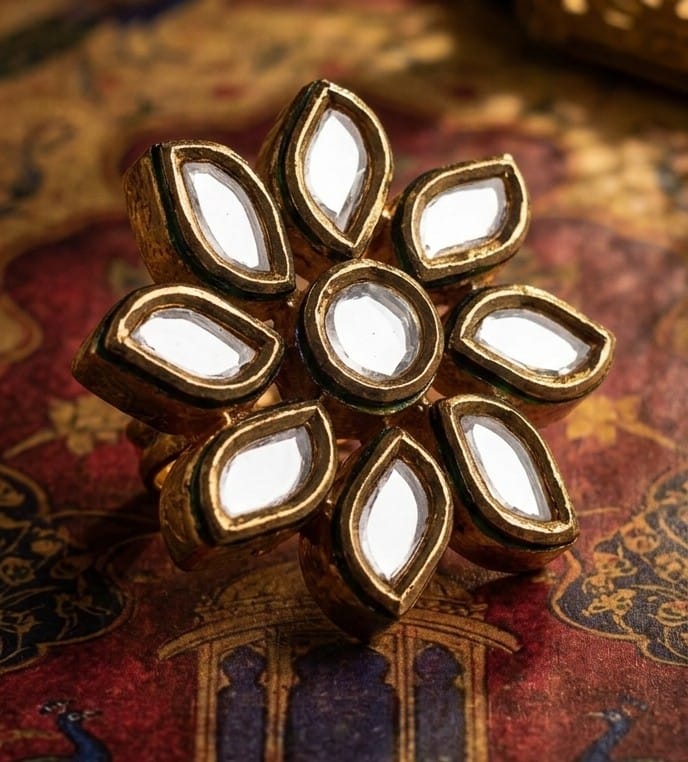 PUSHPA KUNDAN RING