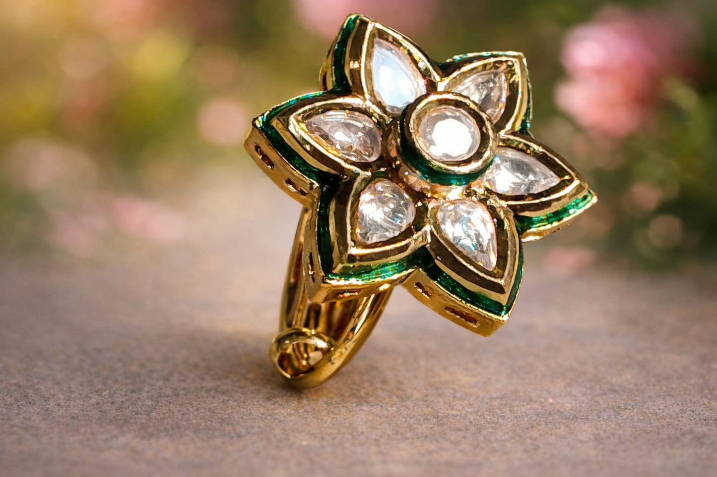 HARITA KAMAL KUNDAN RING